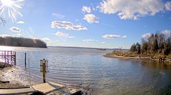 Weather camera view of Mallows Bay.