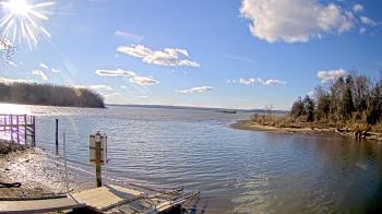 Weather camera view of Mallows Bay.