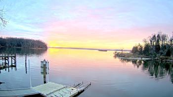 Weather camera view of Mallows Bay.