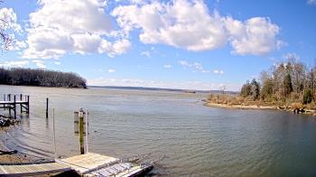 Weather camera view of Mallows Bay.
