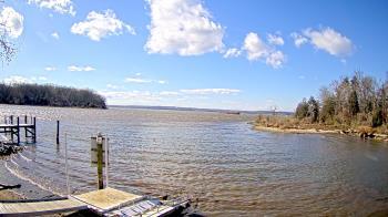 Weather camera view of Mallows Bay.