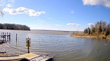 Weather camera view of Mallows Bay.