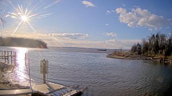 Weather camera view of Mallows Bay.