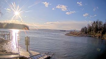 Weather camera view of Mallows Bay.