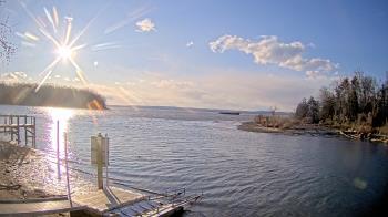 Weather camera view of Mallows Bay.