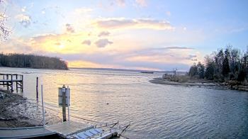 Weather camera view of Mallows Bay.