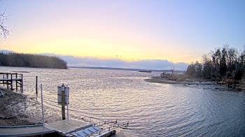 Weather camera view of Mallows Bay.