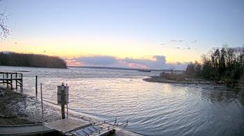 Weather camera view of Mallows Bay.