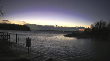 Weather camera view of Mallows Bay.