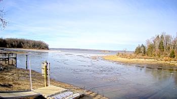 Weather camera view of Mallows Bay.