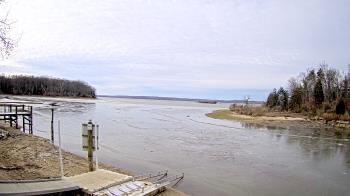 Weather camera view of Mallows Bay.