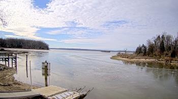 Weather camera view of Mallows Bay.