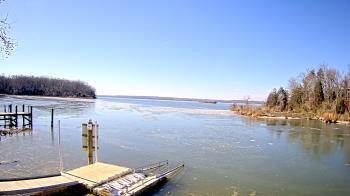 Weather camera view of Mallows Bay.