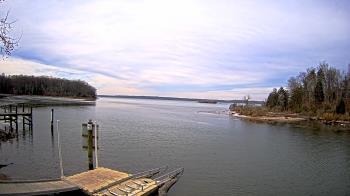 Weather camera view of Mallows Bay.