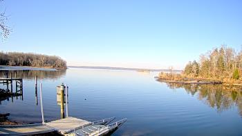Weather camera view of Mallows Bay.