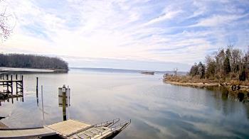 Weather camera view of Mallows Bay.