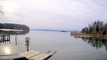 Weather camera view of Mallows Bay.