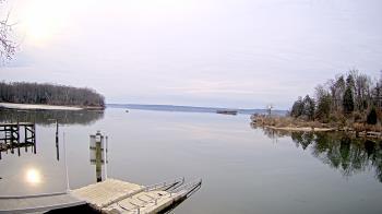 Weather camera view of Mallows Bay.