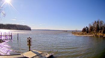 Weather camera view of Mallows Bay.