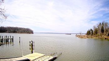 Weather camera view of Mallows Bay.