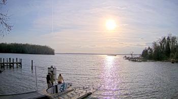 Weather camera view of Mallows Bay.