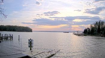 Weather camera view of Mallows Bay.