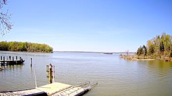 Weather camera view of Mallows Bay.