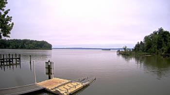 Weather camera view of Mallows Bay.