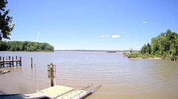 Weather camera view of Mallows Bay.