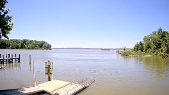 Weather camera view of Mallows Bay.