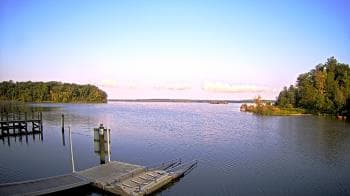 Weather camera view of Mallows Bay.