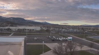 Weather camera view of Canyon View High School.