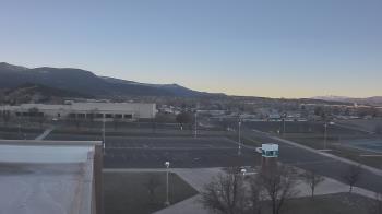 Weather camera view of Canyon View High School.