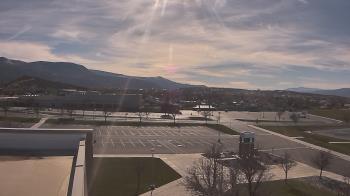 Weather camera view of Canyon View High School.