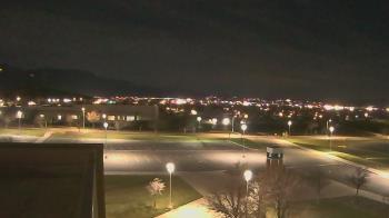 Weather camera view of Canyon View High School.