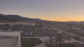 Weather camera view of Canyon View High School.