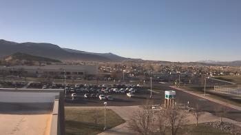 Weather camera view of Canyon View High School.