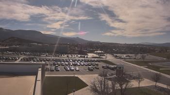 Weather camera view of Canyon View High School.