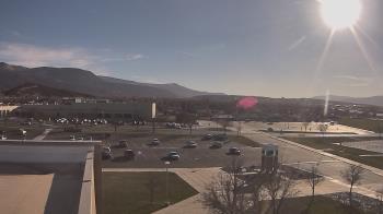 Weather camera view of Canyon View High School.