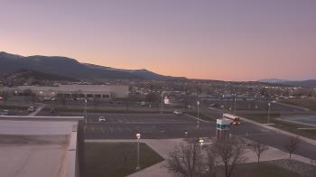 Weather camera view of Canyon View High School.