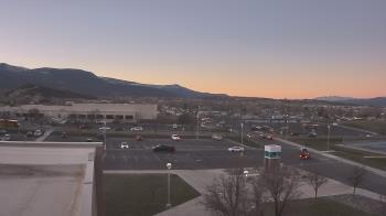 Weather camera view of Canyon View High School.