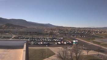 Weather camera view of Canyon View High School.