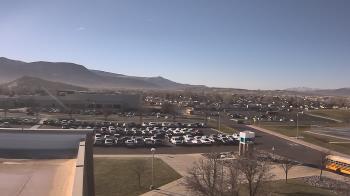 Weather camera view of Canyon View High School.