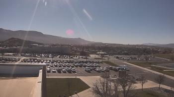 Weather camera view of Canyon View High School.