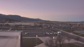 Weather camera view of Canyon View High School.