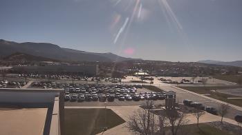 Weather camera view of Canyon View High School.
