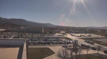 Weather camera view of Canyon View High School.