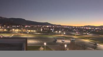 Weather camera view of Canyon View High School.