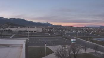Weather camera view of Canyon View High School.