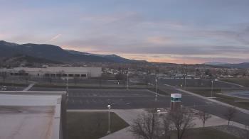 Weather camera view of Canyon View High School.